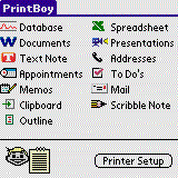PrintBoy MainScreen